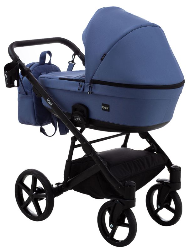 Коляска 2 в 1 Bair Kiwi Soft BKS-43 синий