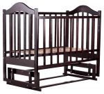 Ліжко Babyroom Діна D203 маятник венге