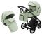 Коляска 2 в 1 Adamex Porto Light ECO кожа 100% SA-25 мята