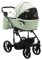 Коляска 2 в 1 Adamex Porto Light ECO кожа 100% SA-25 мята