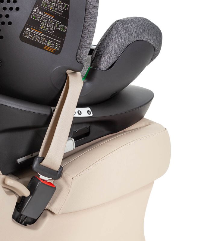 Автокресло CARRELLO Meteorit+ CRL-17515 Carbon Grey i-Size 40-150см ISOFIX с поворотом и опорной стойкой
