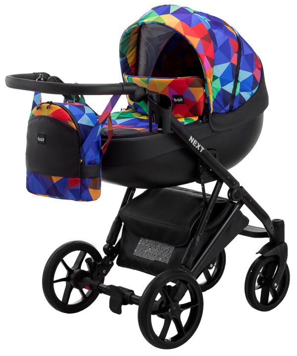 Коляска 2 в 1 Bair Next Special 24 кольоровий (калейдоскоп)