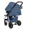 Коляска прогулочная CARRELLO Vista CRL-5511 Denim Blue в льне +дождевик L /1/ MOQ