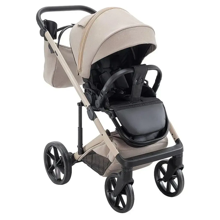 Коляска 2 в 1 Adamex Dolce Natura 4 Cappuccino