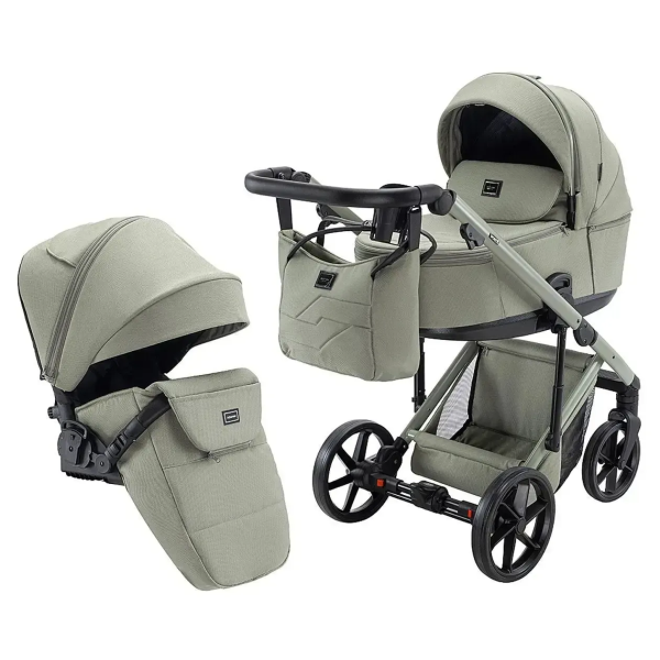 Коляска 2 в 1 Adamex Dolce Natura 7 Salvia