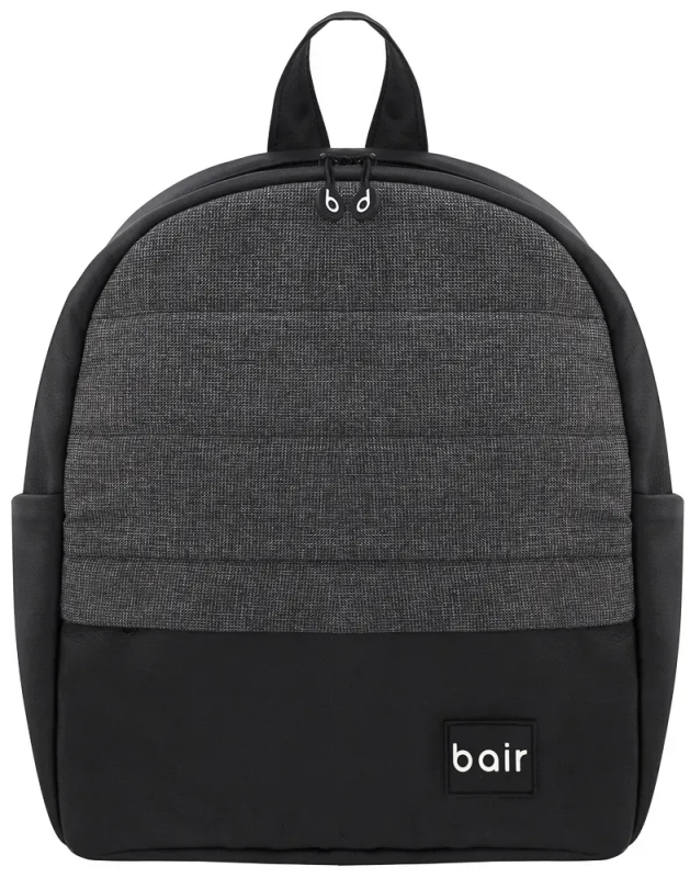 Коляска 2 в 1 для двійні Bair Kiwi DUO Soft BKS-219 графіт