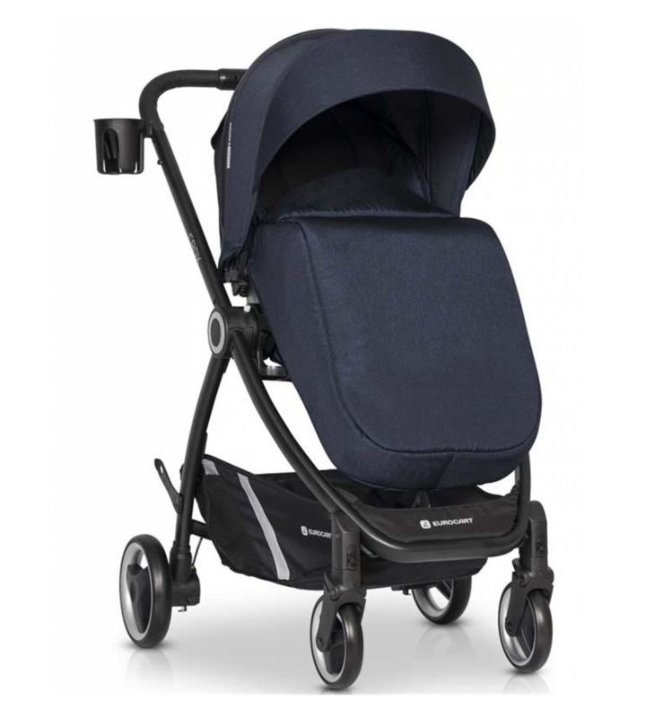 Коляска 2 в 1 Euro-Cart Crox Cosmic Blue