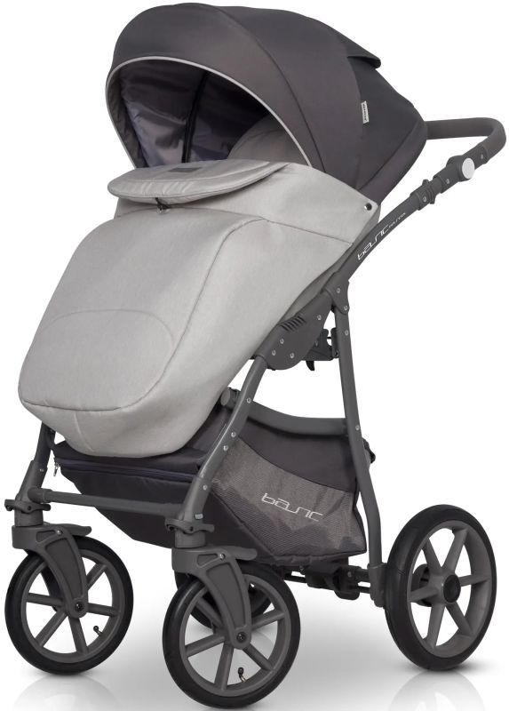 Коляска 2 в 1 Riko Basic Pastel 01 Stone