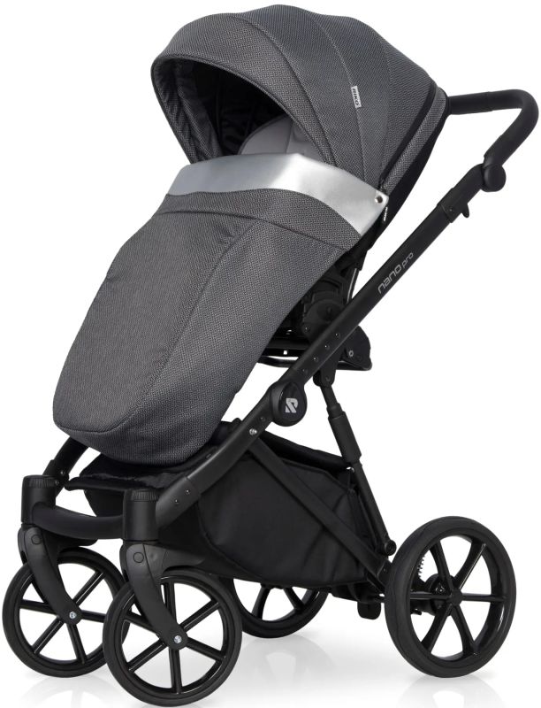 Коляска 2 в 1 Riko Nano Pro 02 Onyx