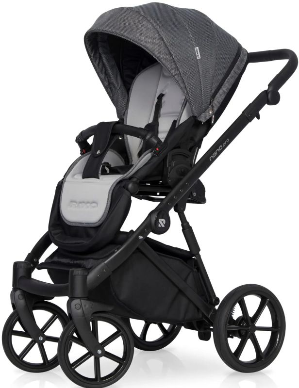 Коляска 2 в 1 Riko Nano Pro 02 Onyx