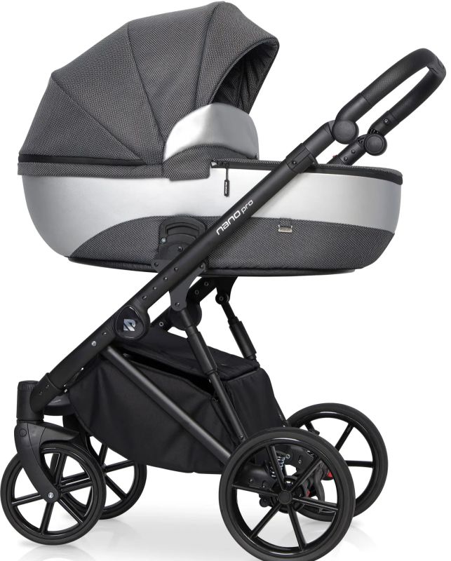 Коляска 2 в 1 Riko Nano Pro 02 Onyx