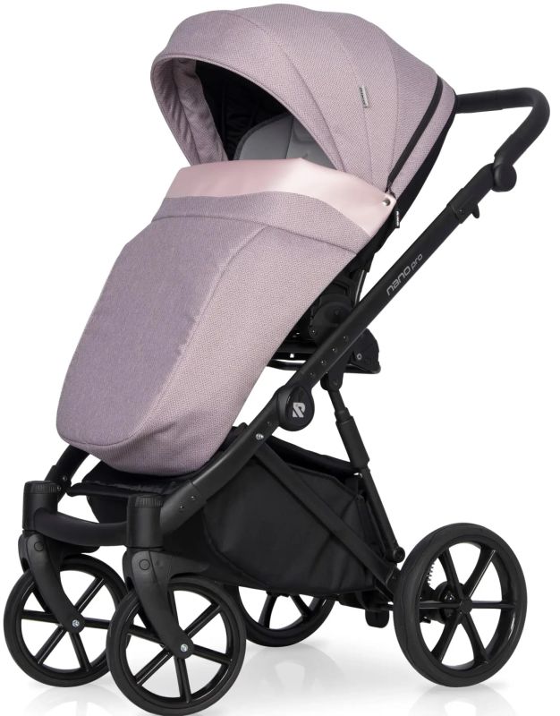 Коляска 2 в 1 Riko Nano Pro 03 Pearl Pink