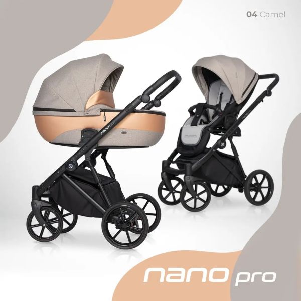 Коляска 2 в 1 Riko Nano Pro 04 Camel