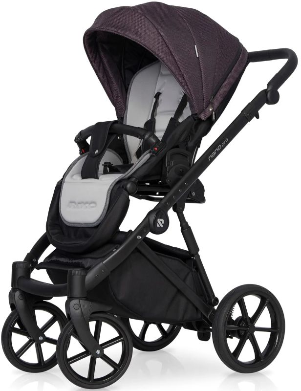 Коляска 2 в 1 Riko Nano Pro 05 Plum