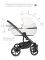 Коляска 2 в 1 Riko Ozon 07 White