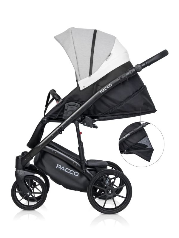 Коляска 2 в 1 Riko Pacco 05 Grey Fox