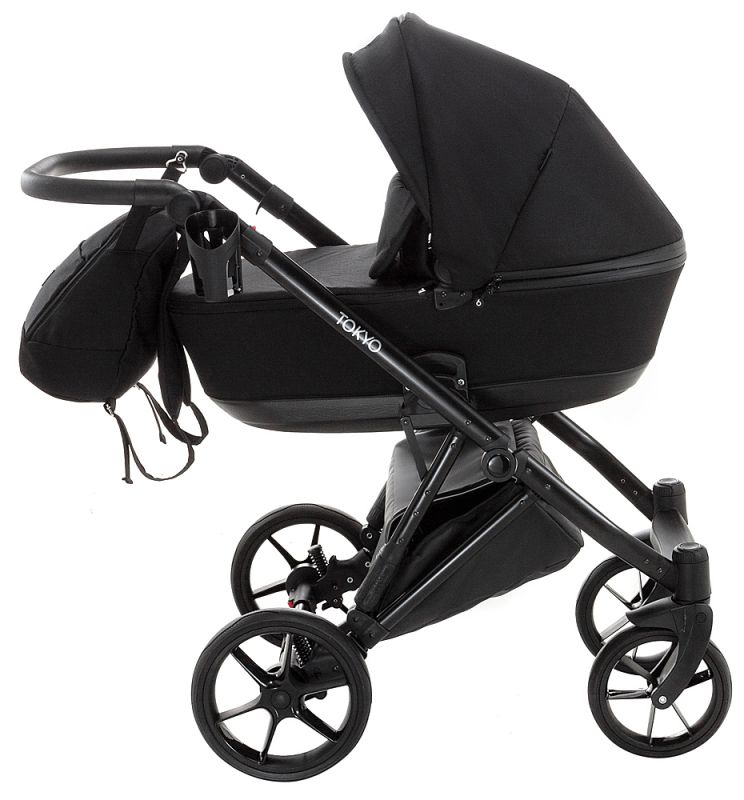 Коляска 2 в 1 Bair Tokyo Soft 2 черный
