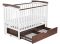 Кровать DeSon MRIYA combi (с ящиком) белый/орех