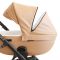 Коляска 2 в 1 Broco Miracle Black (beige, бежевый)