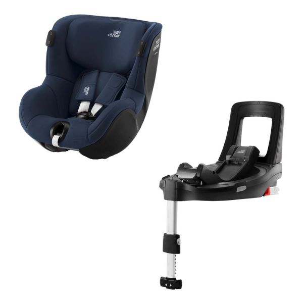 Автокресло BRITAX-ROMER DUALFIX iSENSE Indigo Blue с платформой FLEX BASE Автокресло BRITAX-ROMER DUALFIX iSENSE Indigo Blue с платформой FLEX BASE