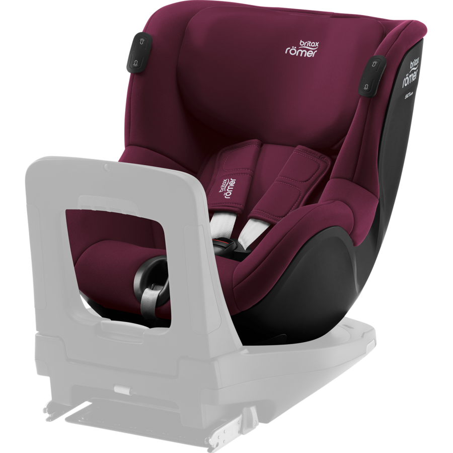 Автокресло BRITAX-ROMER DUALFIX iSENSE Burgundy Red