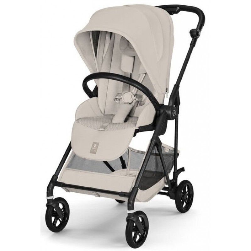 Прогулочная коляска Cybex Melio Carbon Dune Grey