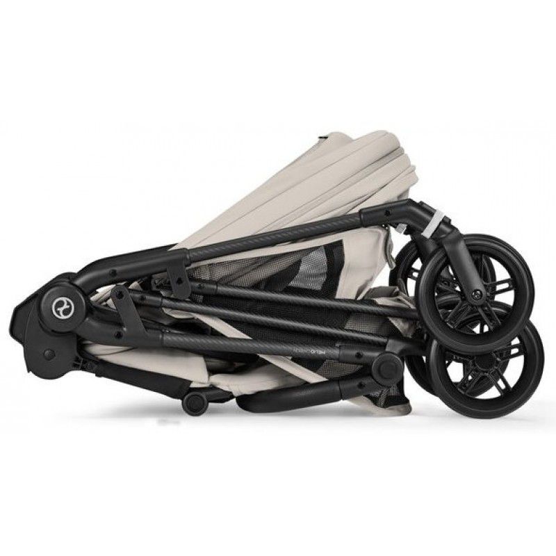 Прогулочная коляска Cybex Melio Carbon Dune Grey