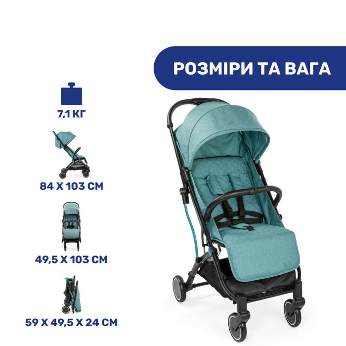 Прогулочная коляска Chicco Trolley Me Emerald