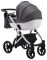 Коляска 2 в 1 Bair Next White кожа 100% 63 графит