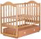 Кровать Babyroom Дина D304 маятник, ящик  лакированная