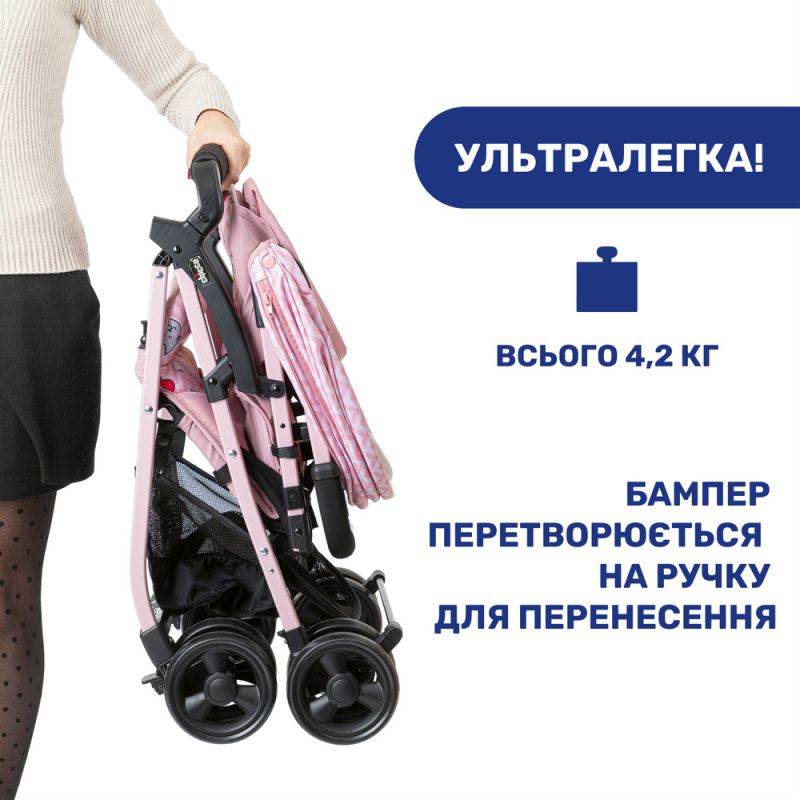 Прогулочная коляска Chicco Ohlala 3 Candy Pink