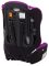 Автокресло Bair Alpha 1/2/3 (9-36 кг) DA2418 черный - фиолетовый