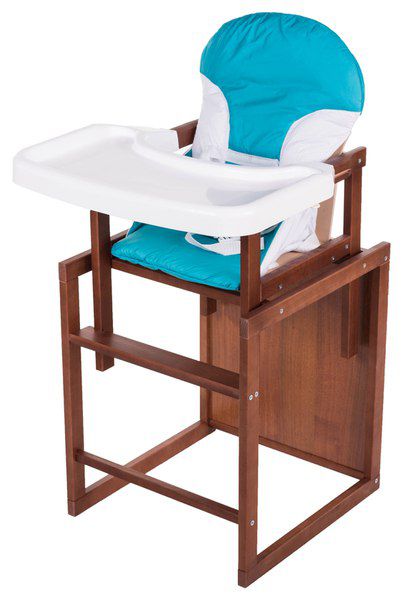 Стільчик-трансформер For Kids Бук-04 темний пластикова стільниця блакитний