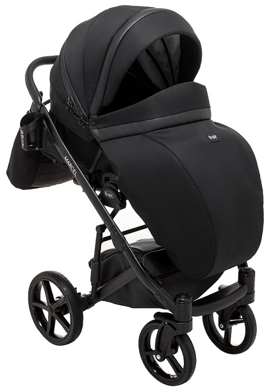 Коляска 2 в 1 Bair Marcel Soft BM-452 чорний