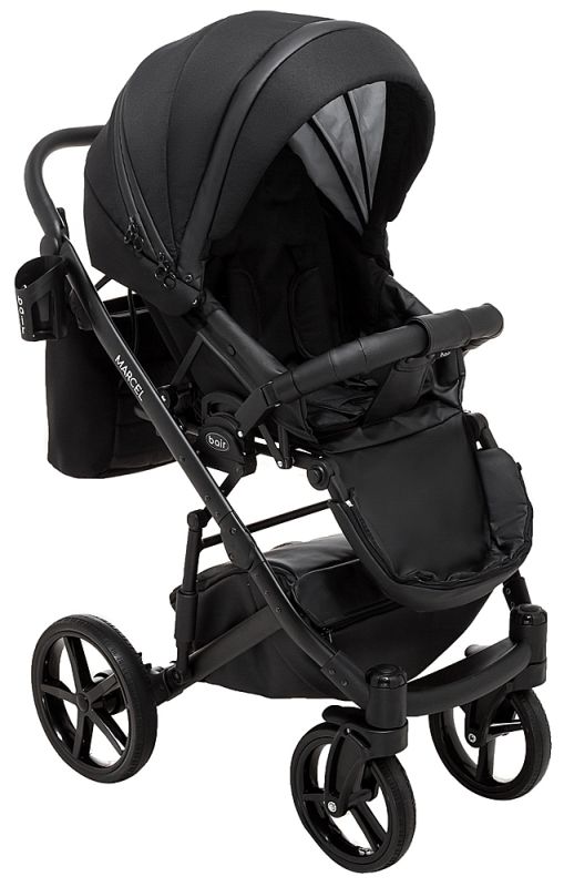 Коляска 2 в 1 Bair Marcel Soft BM-452 чорний