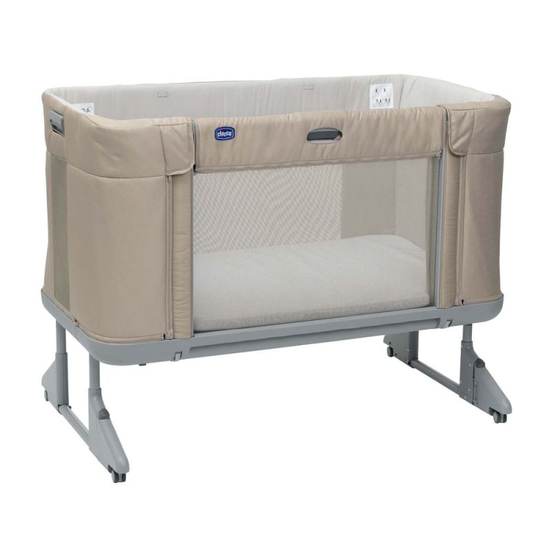 Приставная кроватка Chicco Next2Me Forever Honey Beige