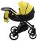Коляска 2 в 1 Bair Next кожа 100% 27 желтый