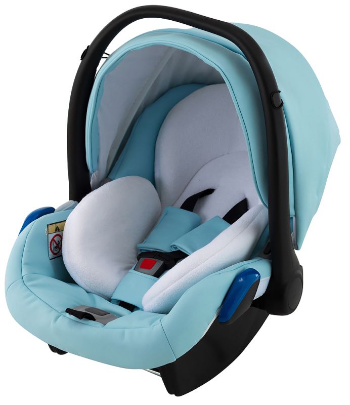 Автокрісло Adamex Kite шкіра 100% NR217 блакитний