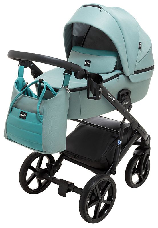 Коляска 2 в 1 Bair Marcel Soft BM-028 нефрит Коляска 2 в 1 Bair Marcel Soft BM-028 нефрит