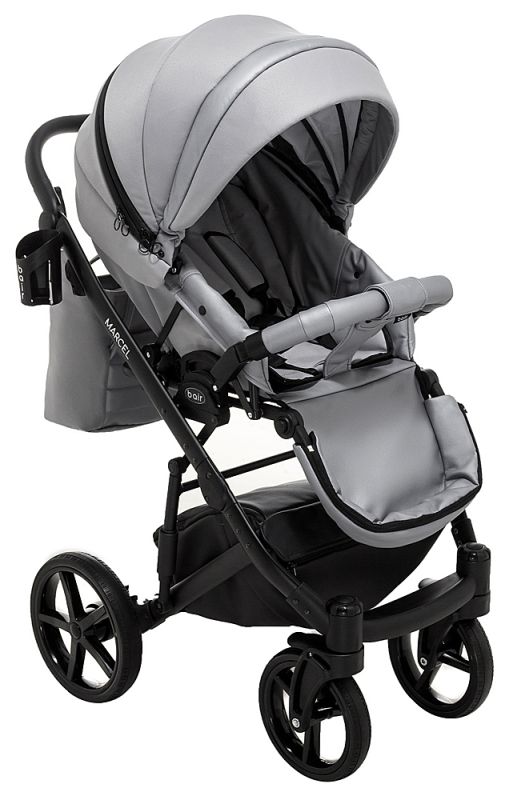Коляска 2 в 1 Bair Marcel Soft BM-218 сірий