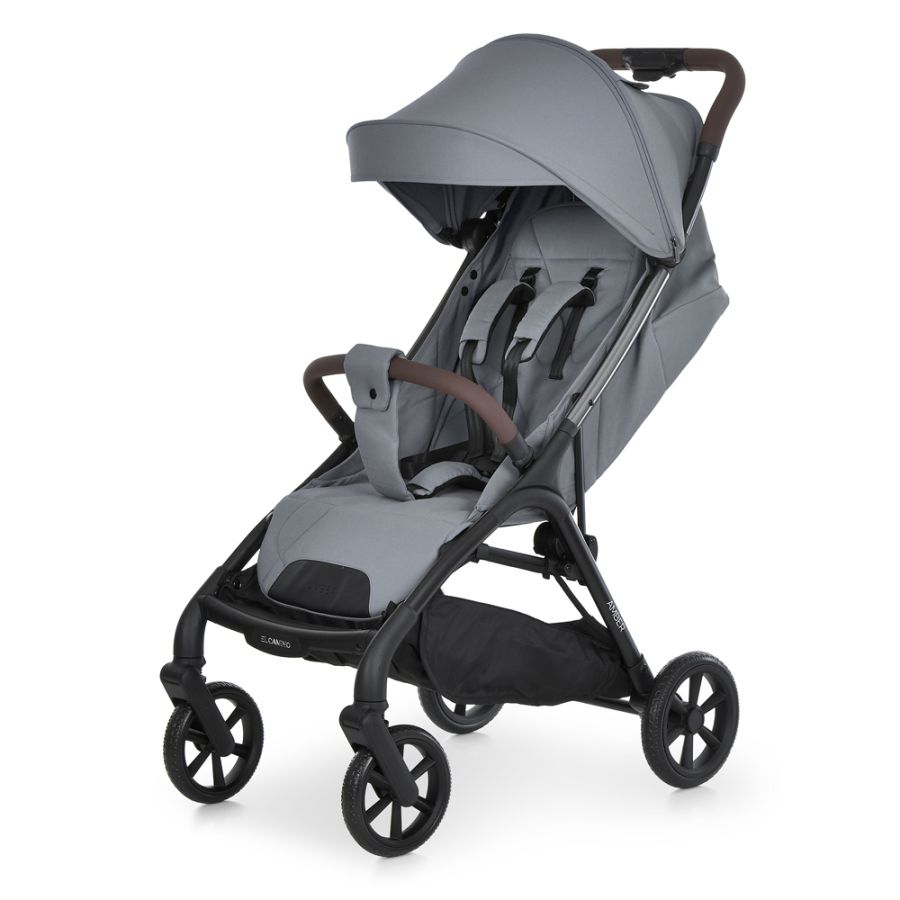 Прогулянкова коляска El Camino AMBER ME 1227 Owl Gray