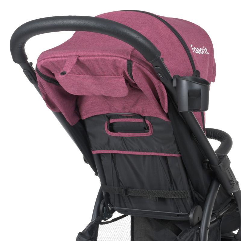 Прогулочная коляска El Camino FAVORIT v.2 M 3409N Maroon