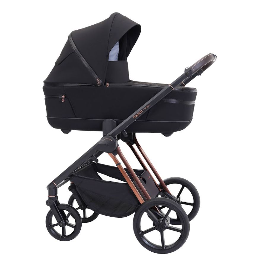 Коляска 2 в 1 Espiro Miloo 2025 210 Diamond Black