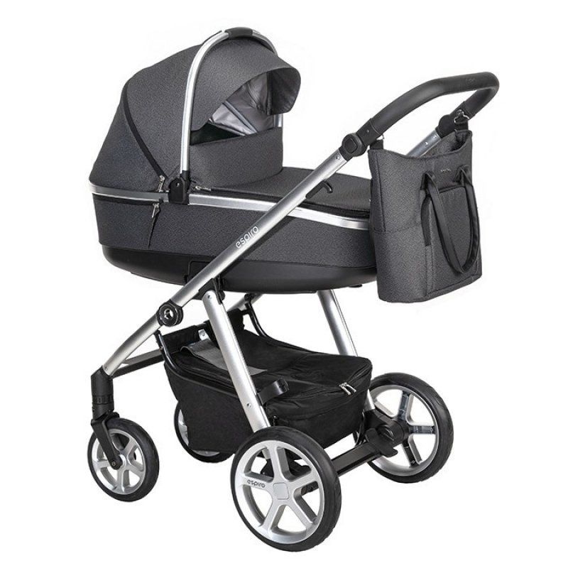 Коляска 2 в 1 Espiro Next 2.1 Multicolor 517 Graphite Street