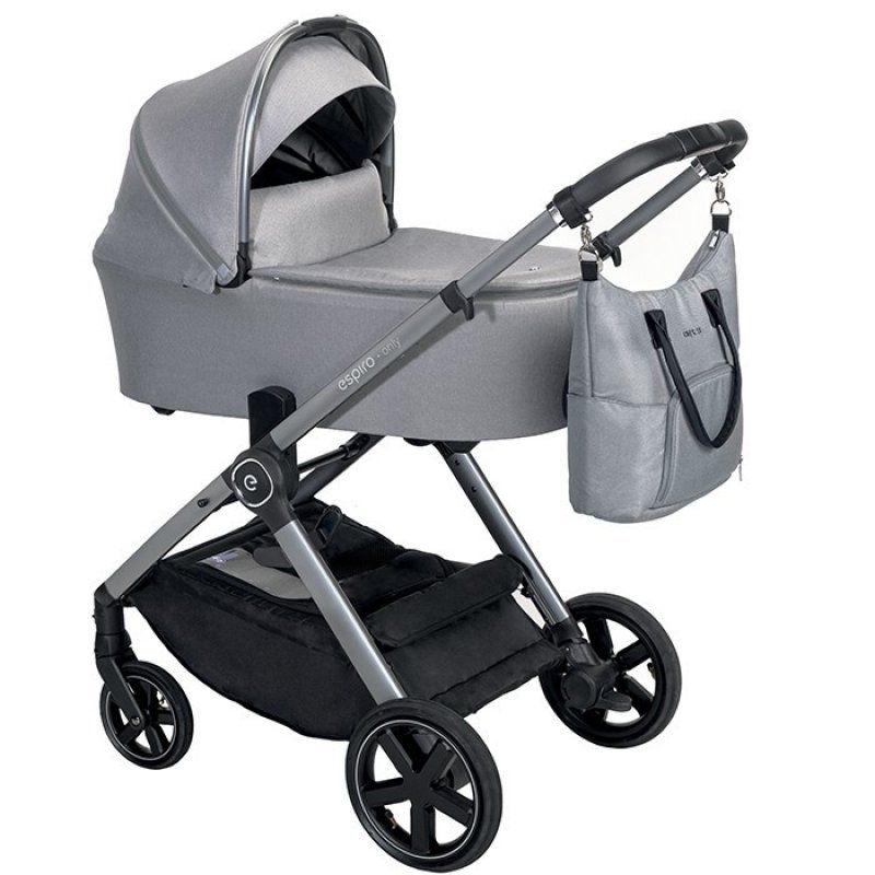 Коляска 2 в 1 Espiro Only New 07 Gray Center (серая рама)