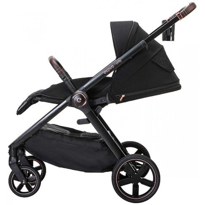 Коляска прогулочная Espiro Only Way 2025 410 Stylish Black