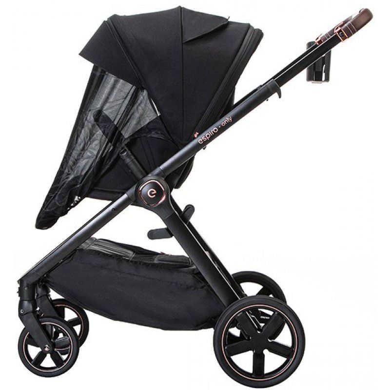 Коляска прогулочная Espiro Only Way 2025 410 Stylish Black