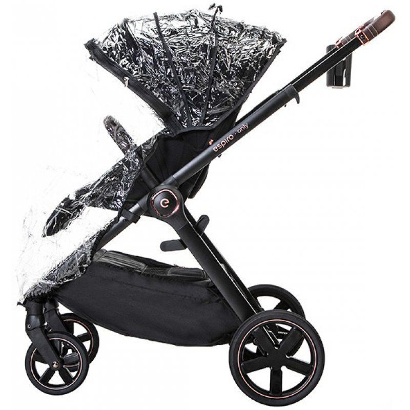 Коляска прогулочная Espiro Only Way 2025 410 Stylish Black
