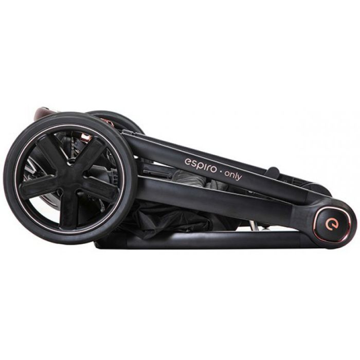 Коляска прогулочная Espiro Only Way 2025 410 Stylish Black