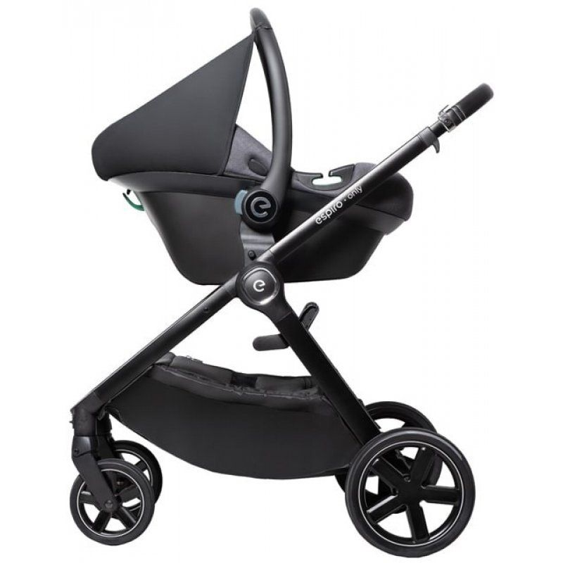 Коляска прогулочная Espiro Only Way 2025 410 Stylish Black